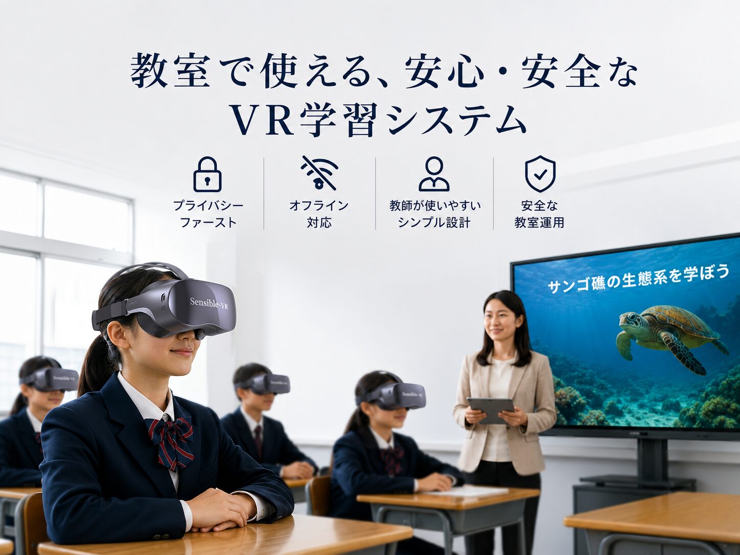 DPVR、学校向けVR学習システムでSensible-VRと連携 - 画像1