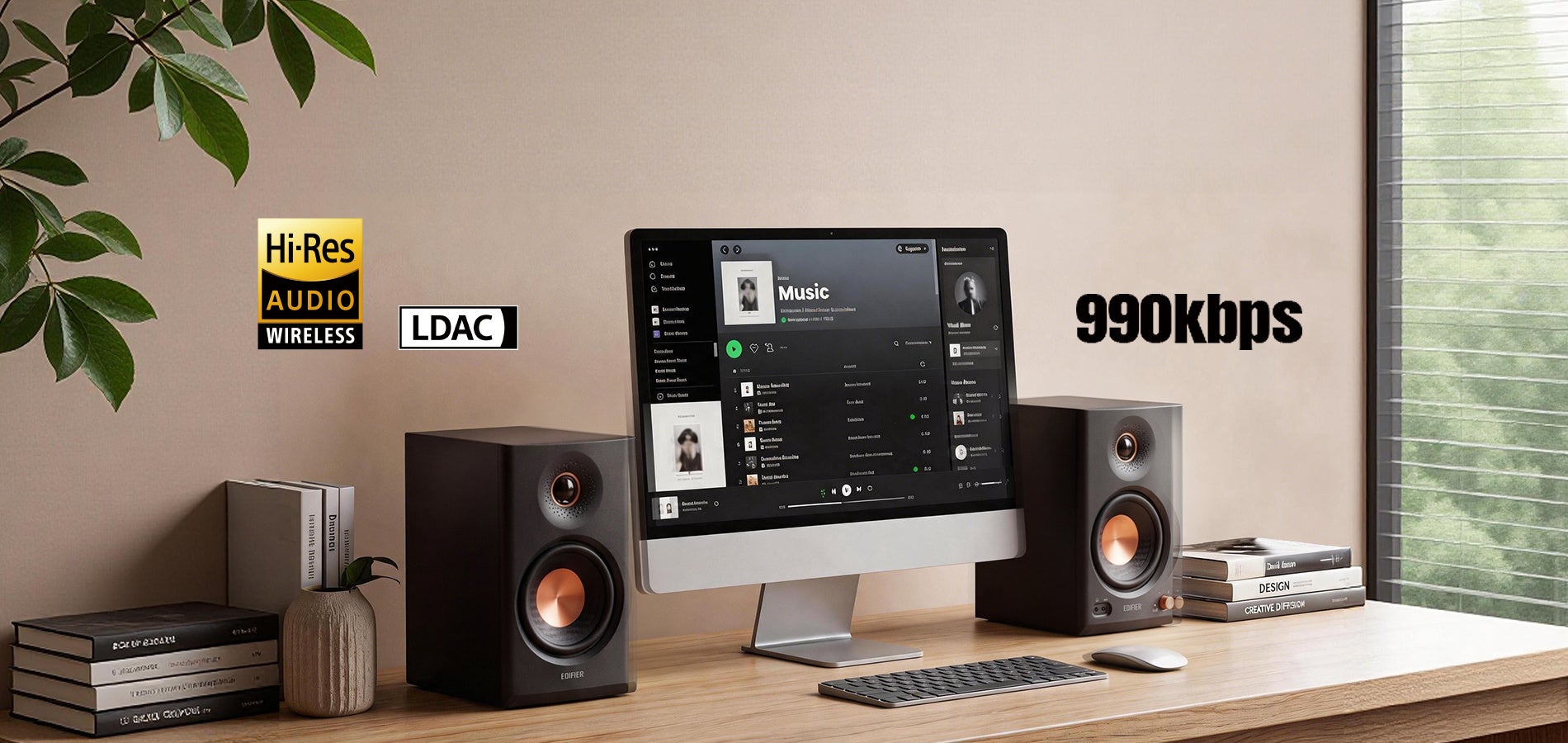 EDIFIER、Bluetooth対応のアクティブモニタースピーカー「MR4 MKII」を発売｜Bluetooth対応で進化したモニタースピーカー