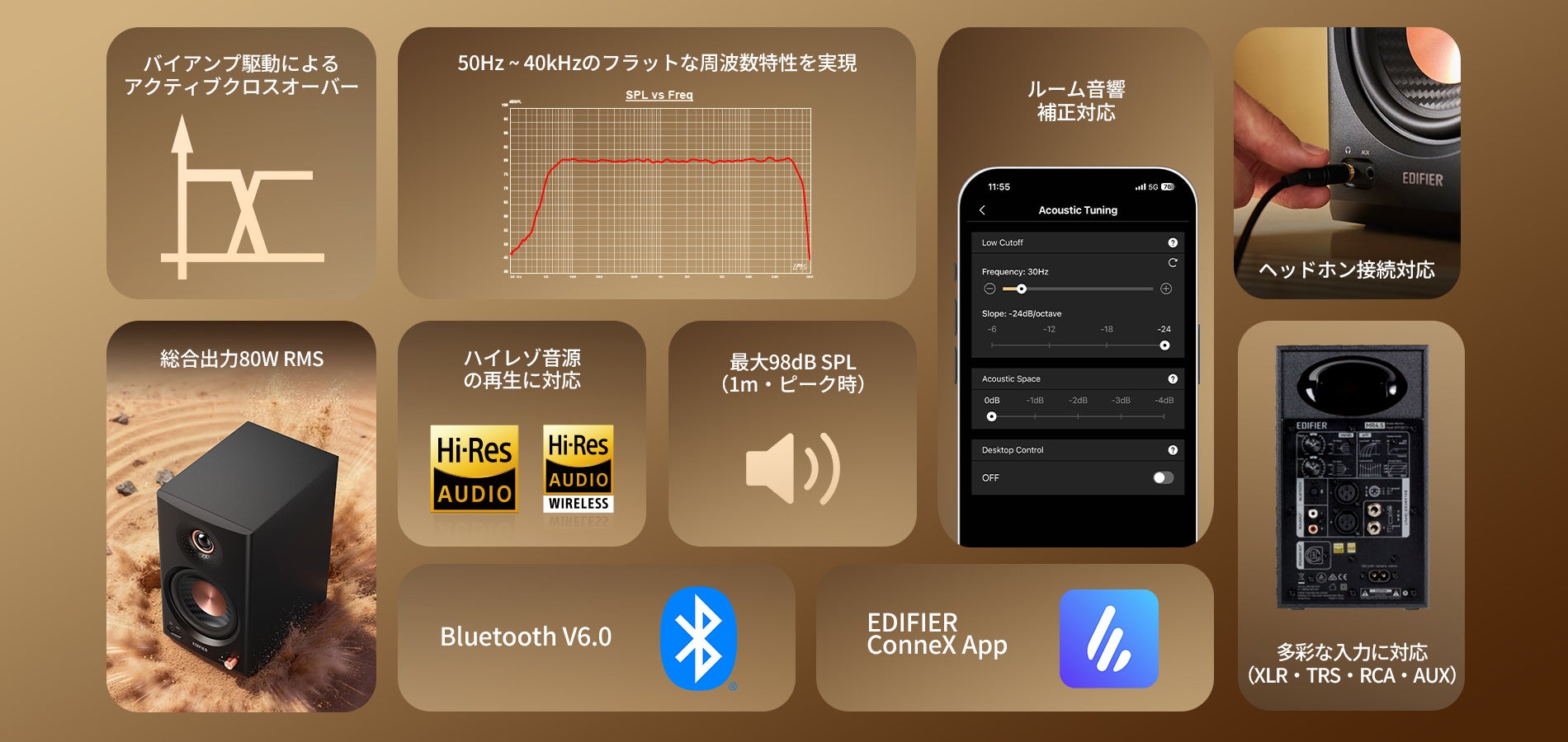 EDIFIER、Bluetooth対応のアクティブモニタースピーカー「MR4 MKII」を発売|バイアンプ駆動による正確な音響設計