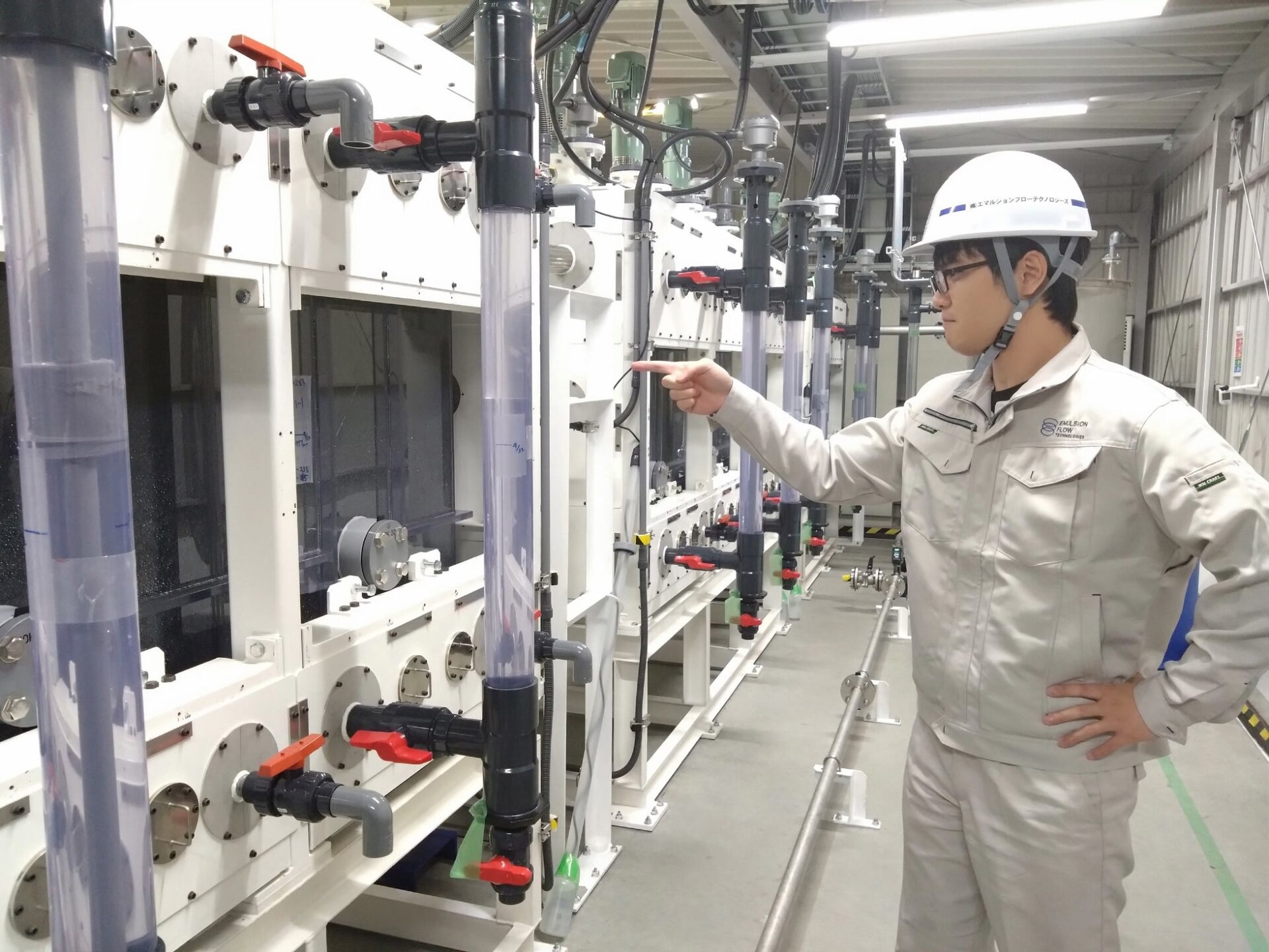エマルションフローテクノロジーズ、500L実証プラントが稼働開始 - 画像1