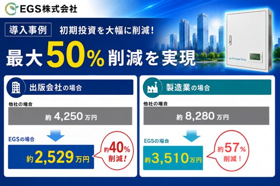 EGS、設備投資最大50％削減を目指すトータルエネルギーソリューションを展開｜トータルエネルギーソリューションの概要