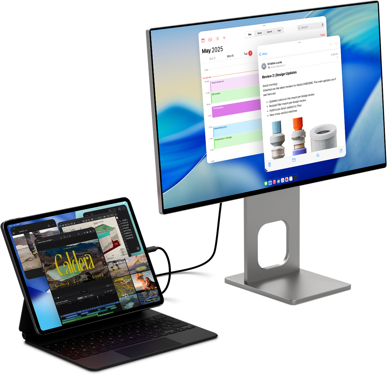 EHOMEWEI、着脱式スタンド搭載の16インチモバイルモニター「TM-160PW」を発表｜製品仕様一覧