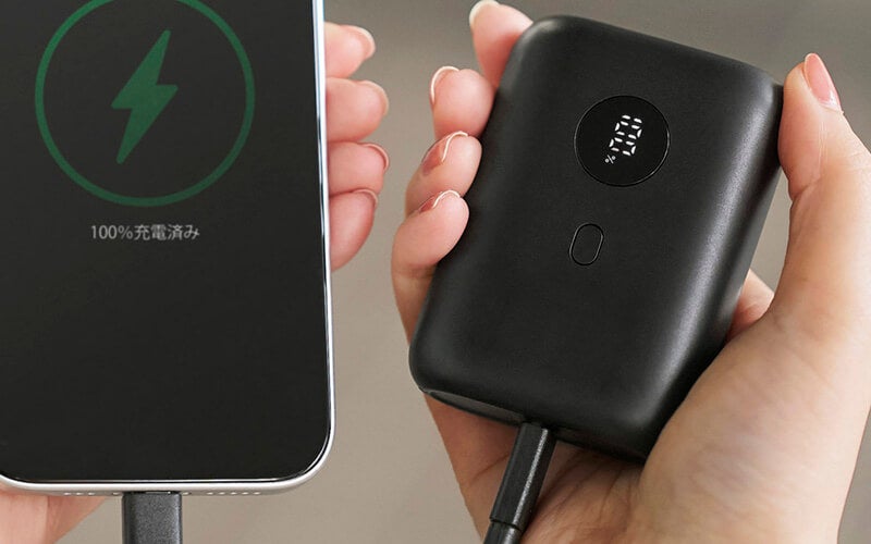 エレコム、カードサイズで残量表示に対応したモバイルバッテリー発売 - 画像5