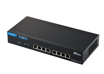 エレコム、ファンレス設計の10Gマルチギガ対応スイッチ2モデルを発売｜主な製品仕様とラインアップ