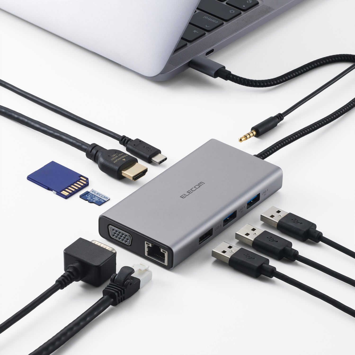 エレコム、40ポート搭載ドッキングステーションをエイプリルフール企画で発表 - 画像2