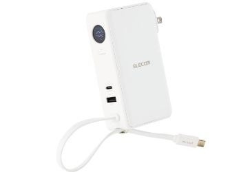 エレコム、最大67W出力のケーブル一体型モバイルバッテリーを発表 - 画像18