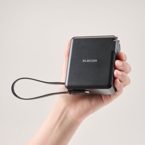 エレコム、最大67W出力のケーブル一体型モバイルバッテリーを発表 - 画像6
