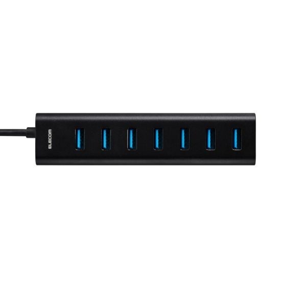 エレコム、USB-Aを7ポート増設できるUSBハブを発売｜製品スペックと価格