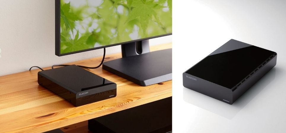 エレコム、8TBのTV向け外付けHDD新発売 - 画像1