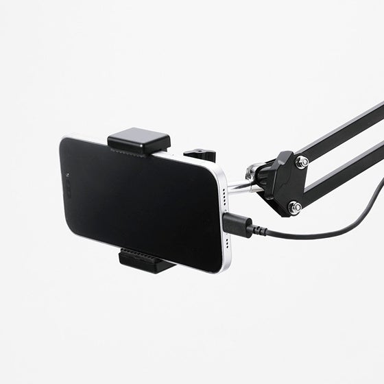 エレコム、俯瞰撮影や録音を快適にするカメラ・マイク用アームスタンド3種を発売|マイク用アームスタンドのラインアップ