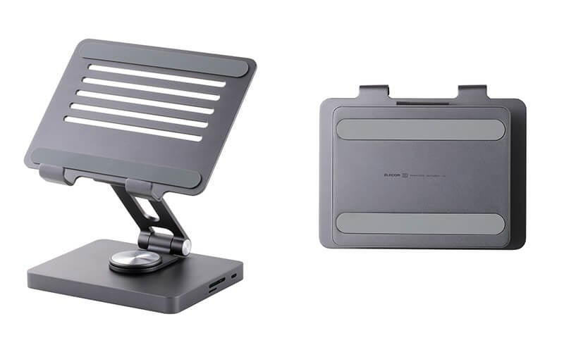 エレコム、ドッキングステーション機能を搭載したタブレットスタンドを発売 - 画像11