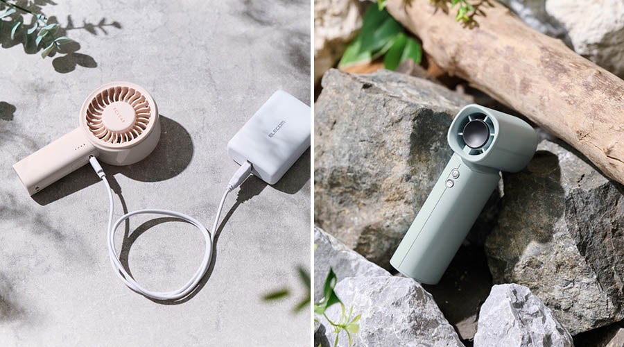 エレコム、2026年モデルのハンディファン4製品を発売 - 画像2