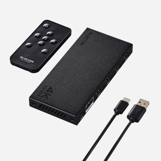 エレコム、4台の機器を切り替え可能な4K対応HDMI切替器を発売 - 画像8