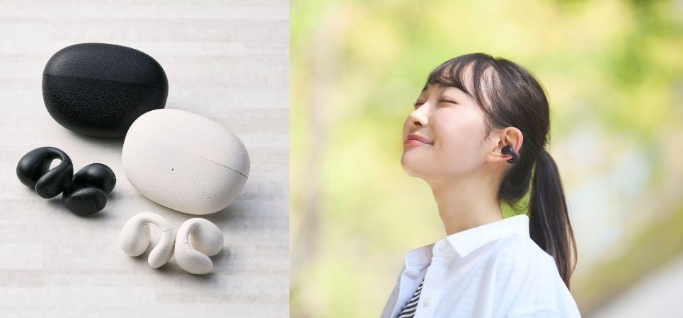 エレコム、周囲の音も聞こえる開放型ワイヤレスイヤホンを新発売 - 画像1