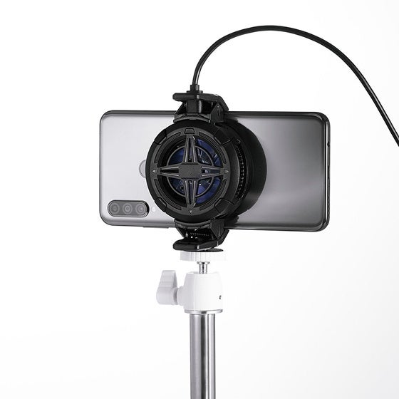 エレコム、最大約-25℃の冷却が可能なペルチェ式スマホクーラーを発売|マグネットとホルダーの2WAY装着に対応