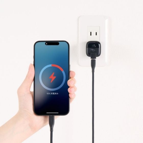 エレコム、充電電力をリアルタイム表示するAC充電器を発売 - 画像9