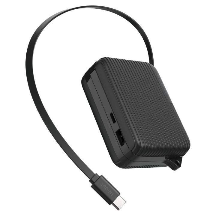 エレコム、巻き取り式ケーブル一体型モバイルバッテリー新発売 - 画像2