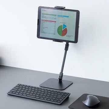 エレコム、動画視聴を快適にするタブレット・スマホ用スタンド4種を発売｜製品スペックと価格一覧