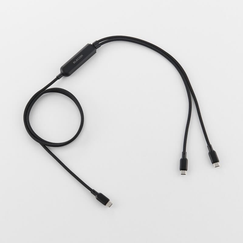 エレコム、1本で2台充電可能なUSB Type-C 2Wayケーブルを新発売 - 画像4