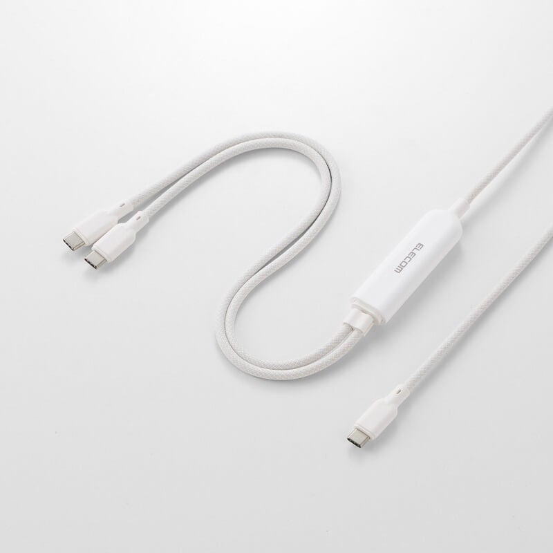 エレコム、1本で2台充電可能なUSB Type-C 2Wayケーブルを新発売 - 画像5