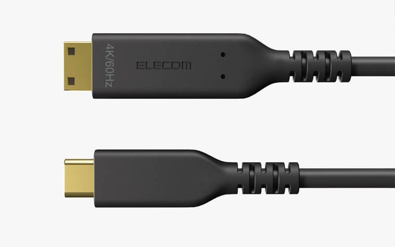 エレコム、4K出力対応のUSB Type-C to Mini HDMI変換ケーブルを発売 - 画像6