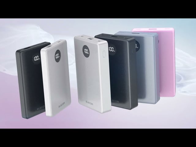 エレコムのモバイルバッテリー2製品が「VGP2026 SUMMER」で部門賞を受賞｜安全性と長寿命を両立した半固体モデル