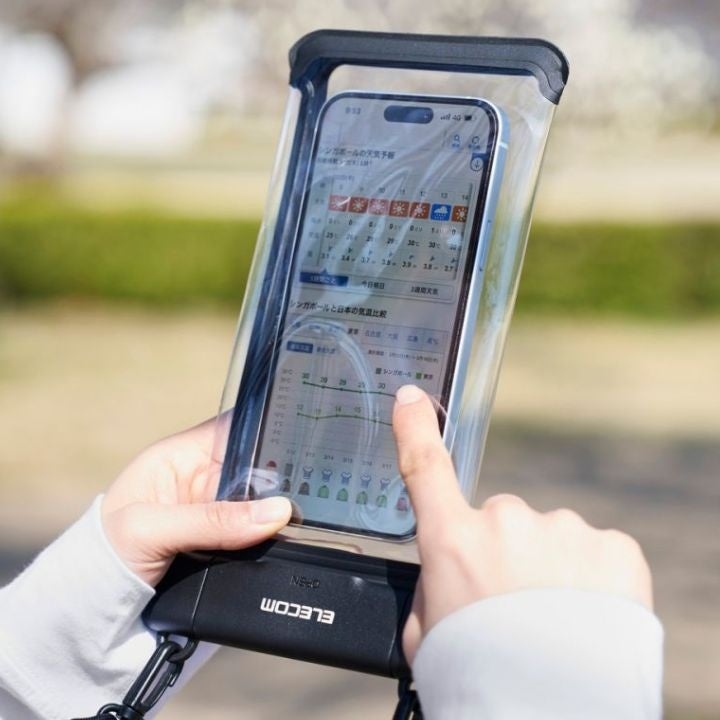 エレコム、IP68準拠のスマートフォン用防水ケースを発売 - 画像4