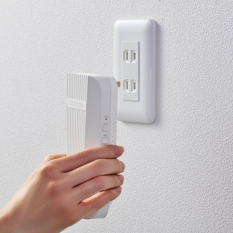 エレコム、Wi-Fi EasyMesh対応のコンセント直挿しWi-Fi 6中継器を新発売 - 画像4