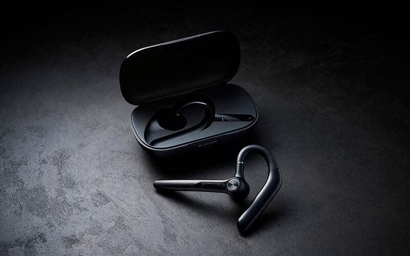 エレコム、ノイズ抑制&長時間対応の片耳ワイヤレスヘッドセット - 画像2