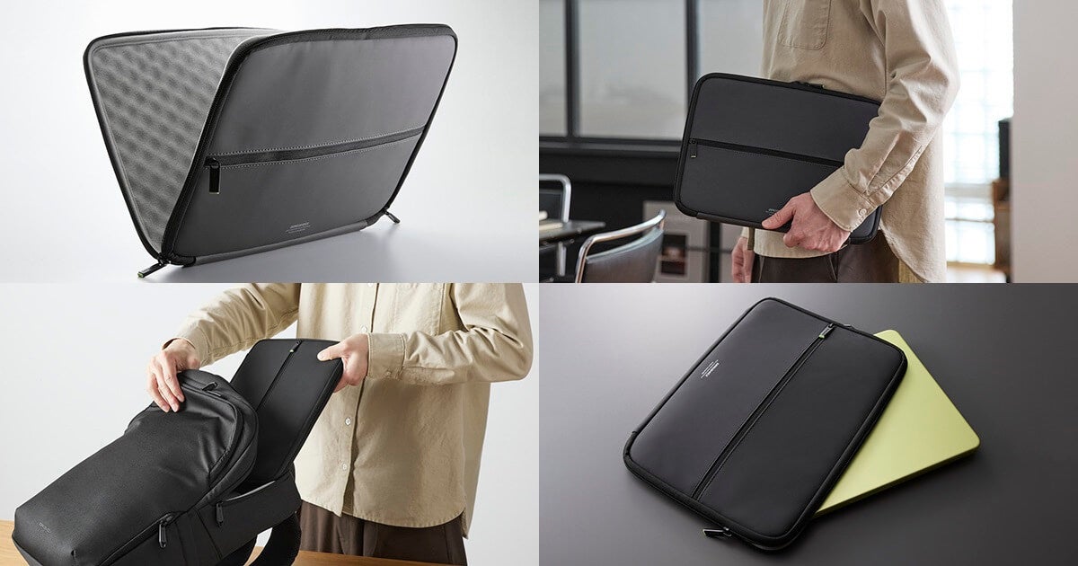 エレコム、MacBook Neo専用の耐衝撃インナーケース「ZEROSHOCK」を発売 - 画像1