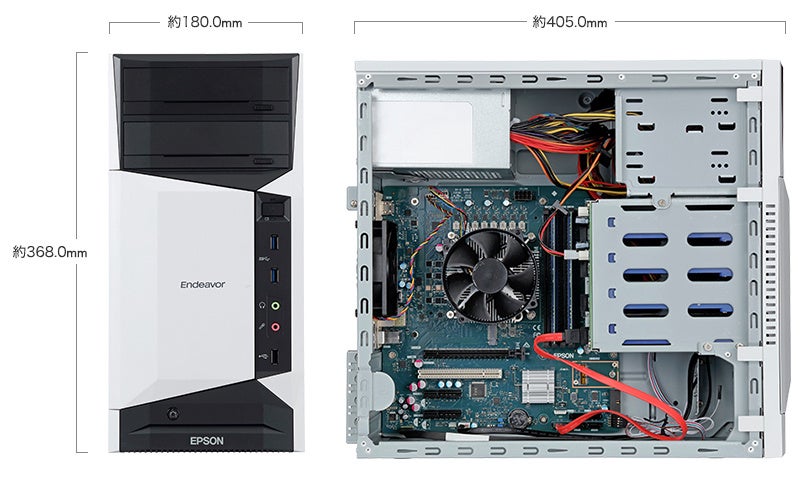エプソン、高性能ミニタワーPC「Endeavor MR8500」を発売 - 画像2