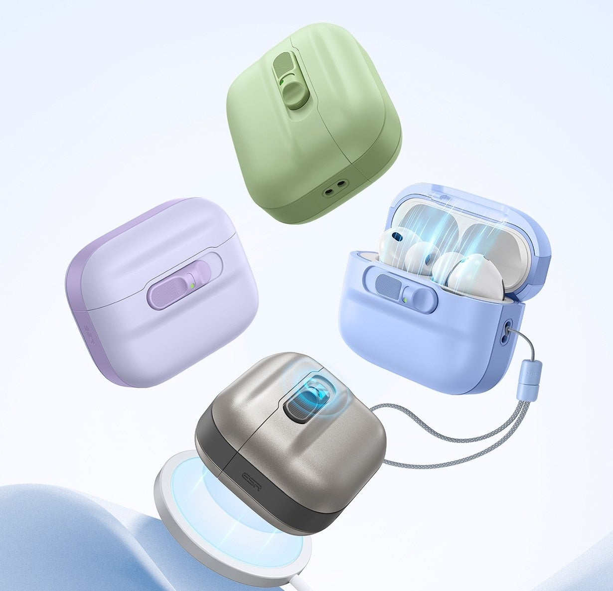 ESR、AirPods Pro 3向け「Pulse フリックロックケース」に新色を追加 - 画像1