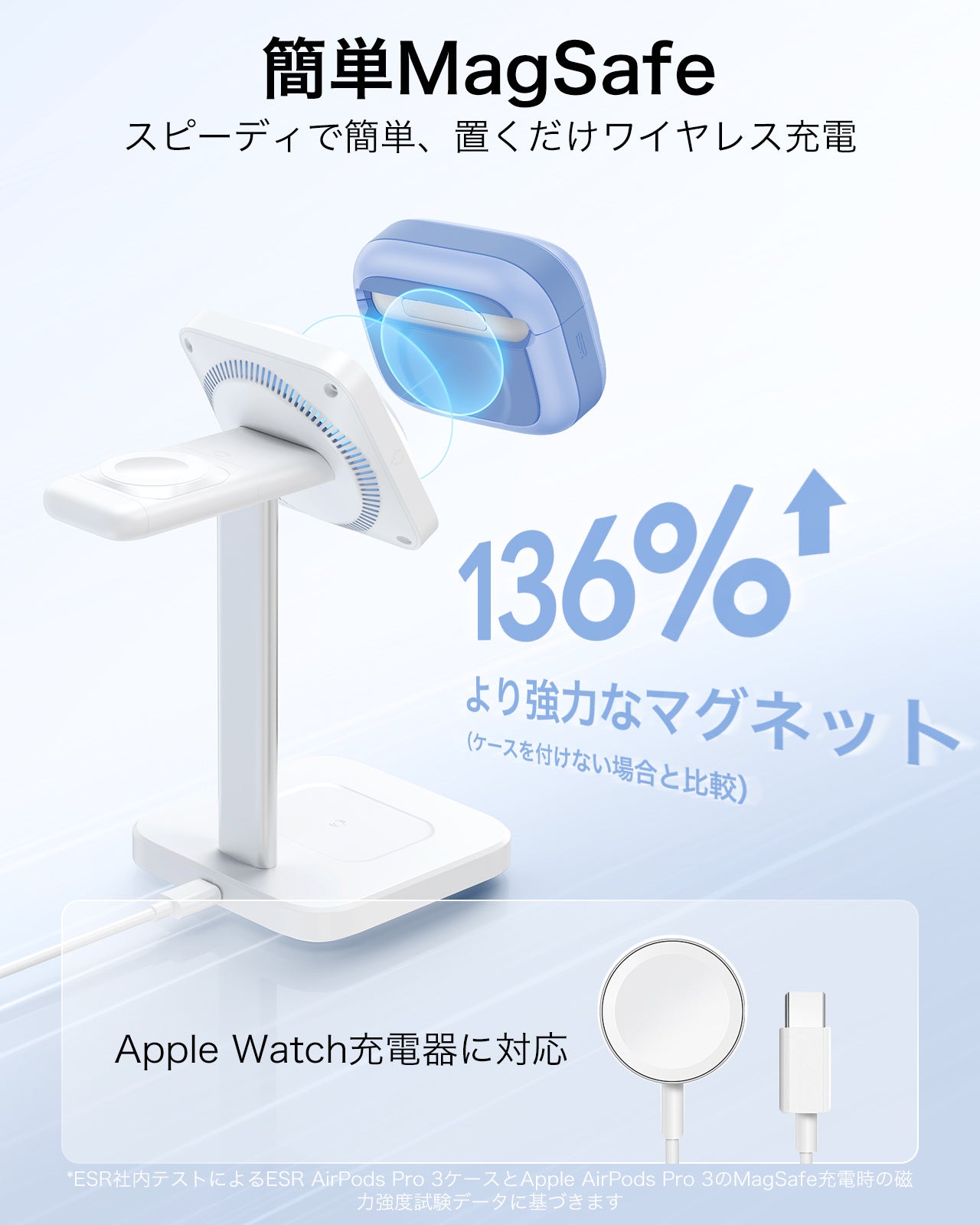 ESR、AirPods Pro 3向け「Pulse フリックロックケース」に新色を追加｜MagSafe対応による充電の利便性