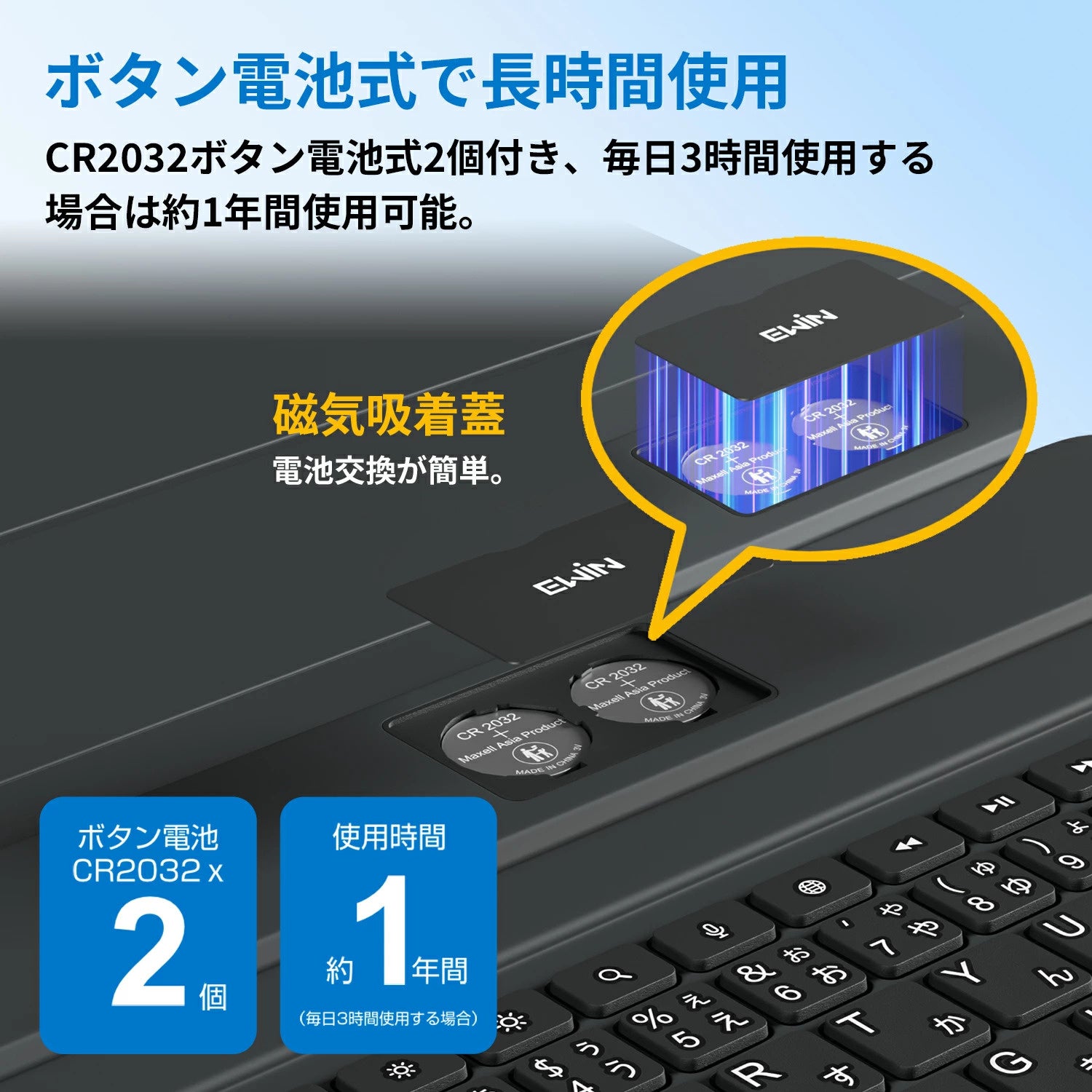 EWIN、テンキー一体型トラックパッド搭載のiPad用キーボードケースを発売 - 画像8