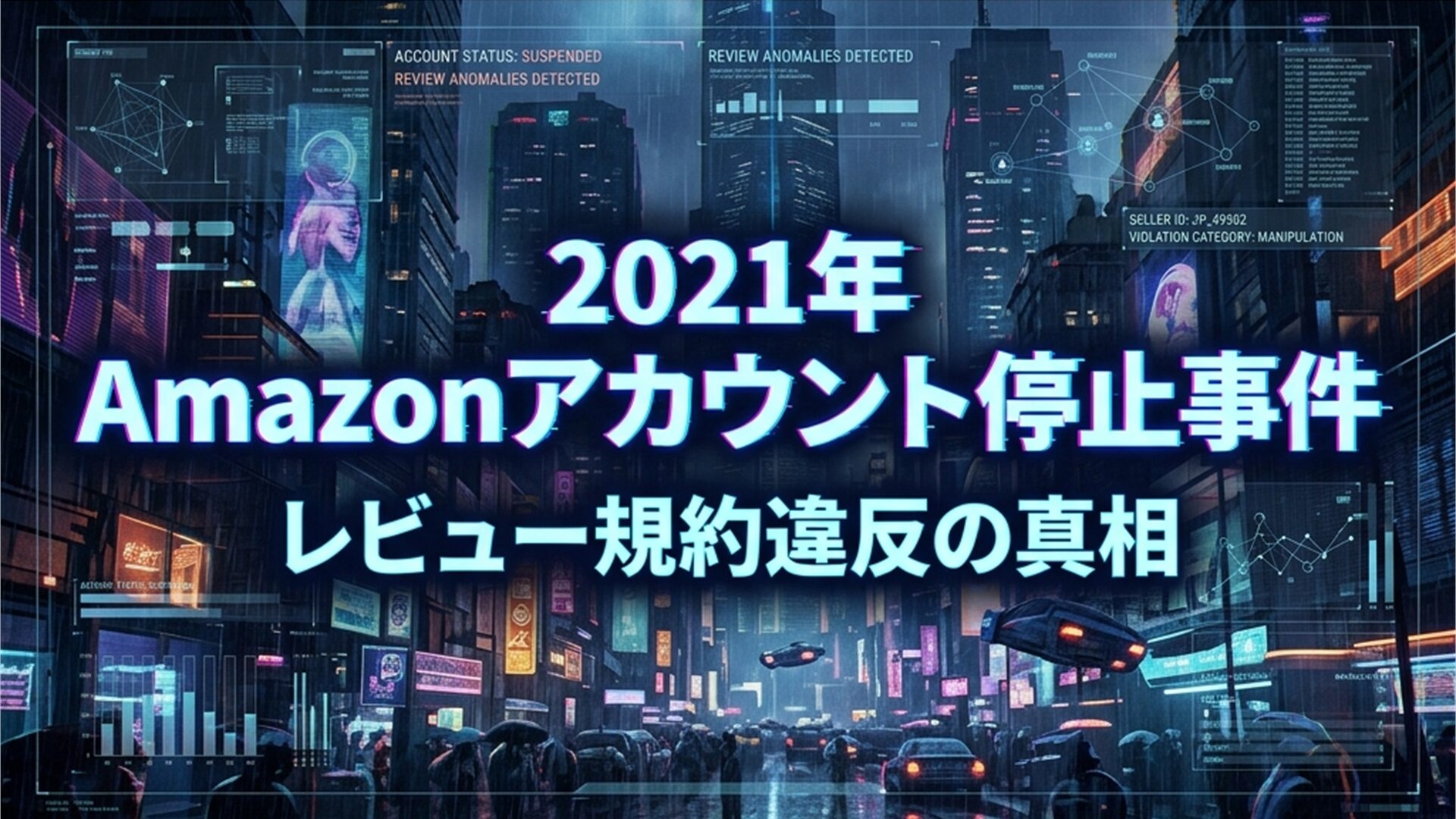 Amazonアカウント停止スライド