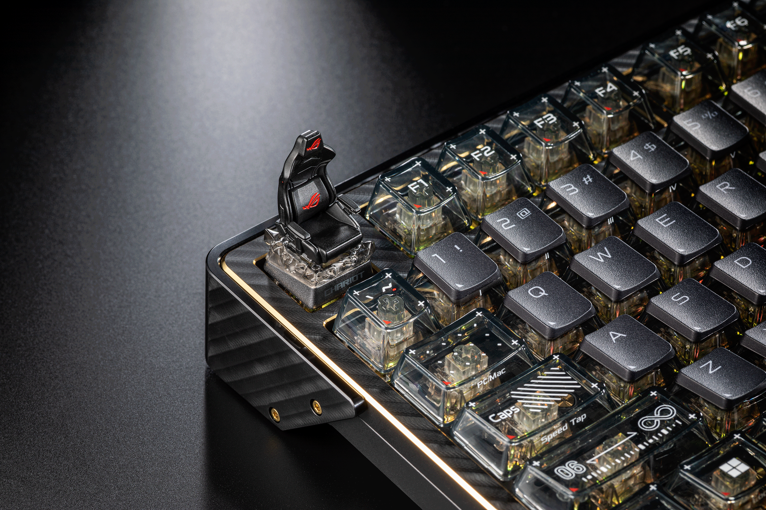 ASUS、ROGブランド20周年記念モデルのゲーミングモニターやアクセサリー3製品を発表｜ROG SCABBARD II XXL EDITION 20の特徴（7枚目）