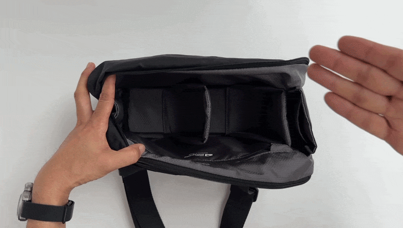 ULYSSES、カメラと日用品をコンパクトに収納する容量4Lのボディバッグ「+C SLING・M(4L)」を発表｜+C SLING・M(4L)の主なスペック（2枚目）