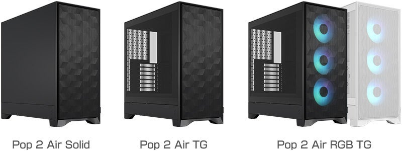 Fractal Design「Pop 2 Air」シリーズ発表 - 画像2
