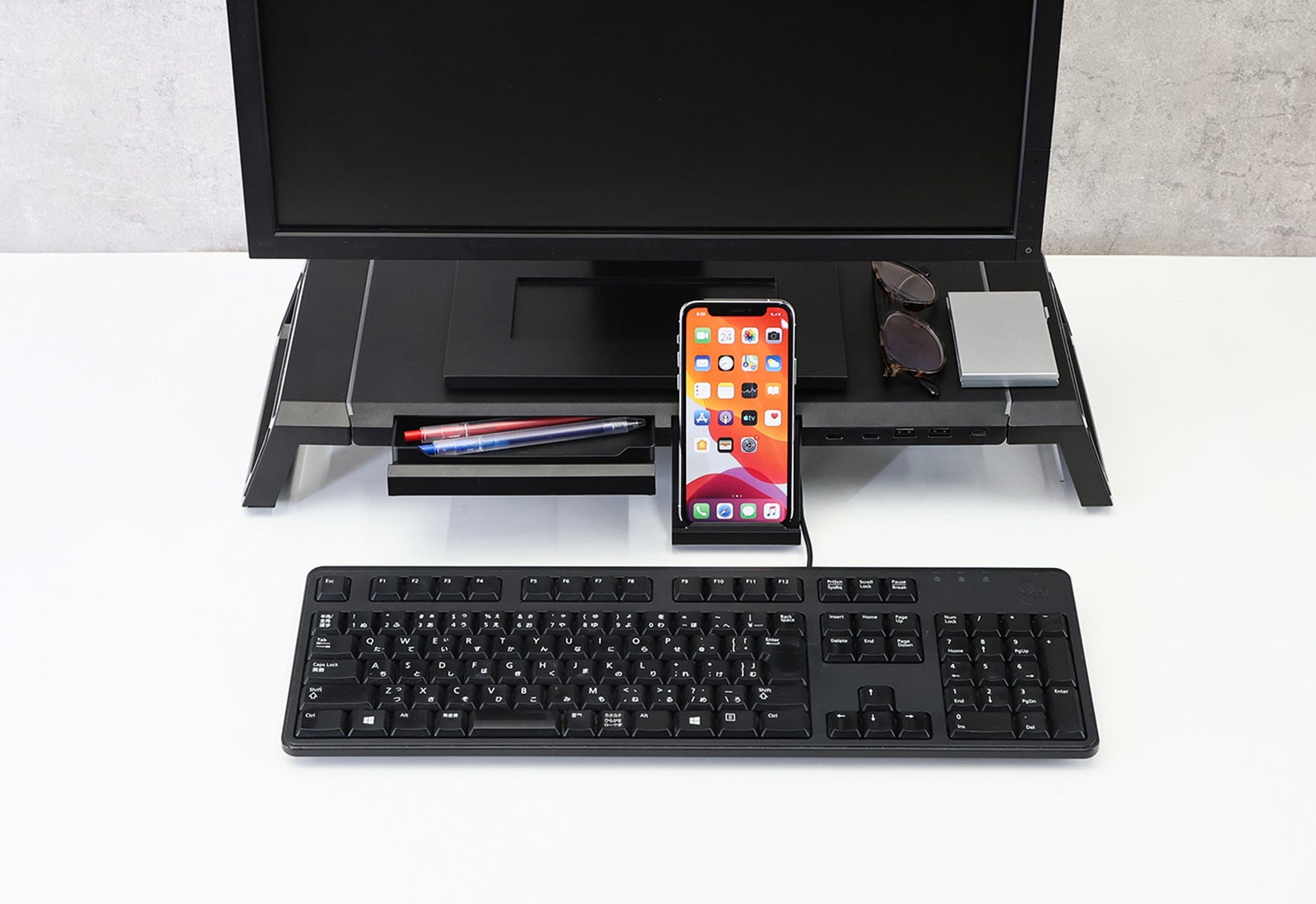 不二貿易、収納とライティング機能を備えたゲーミングモニタースタンド「ステルス」を発売 - 画像5