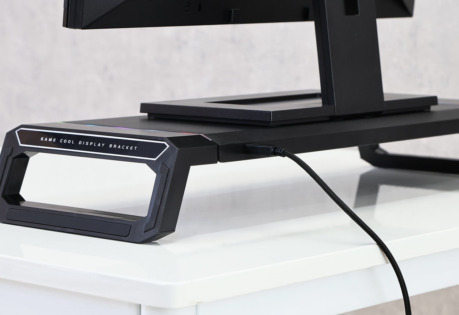 不二貿易、収納とライティング機能を備えたゲーミングモニタースタンド「ステルス」を発売 - 画像7