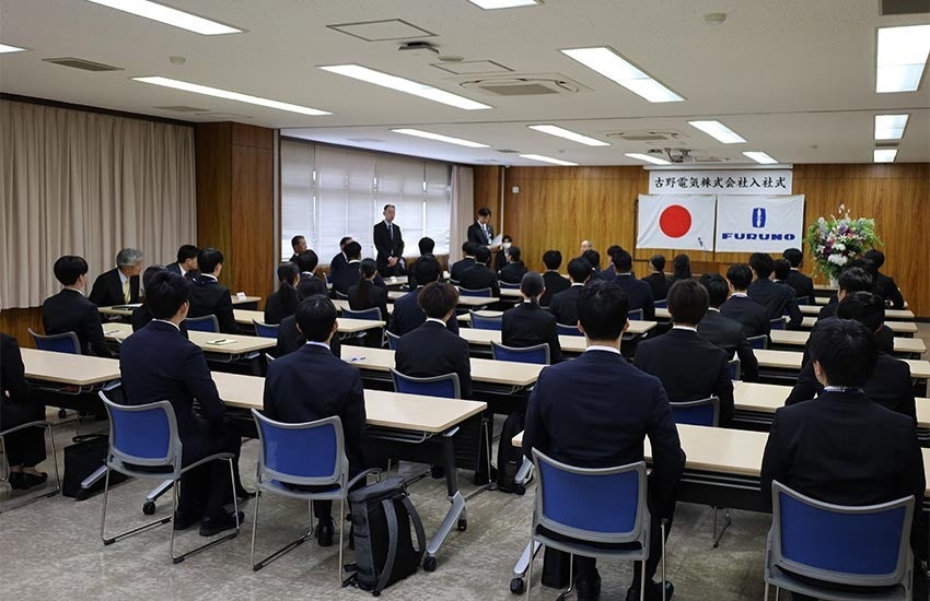 古野電気、2026年度新入社員42名が入社 - 画像3