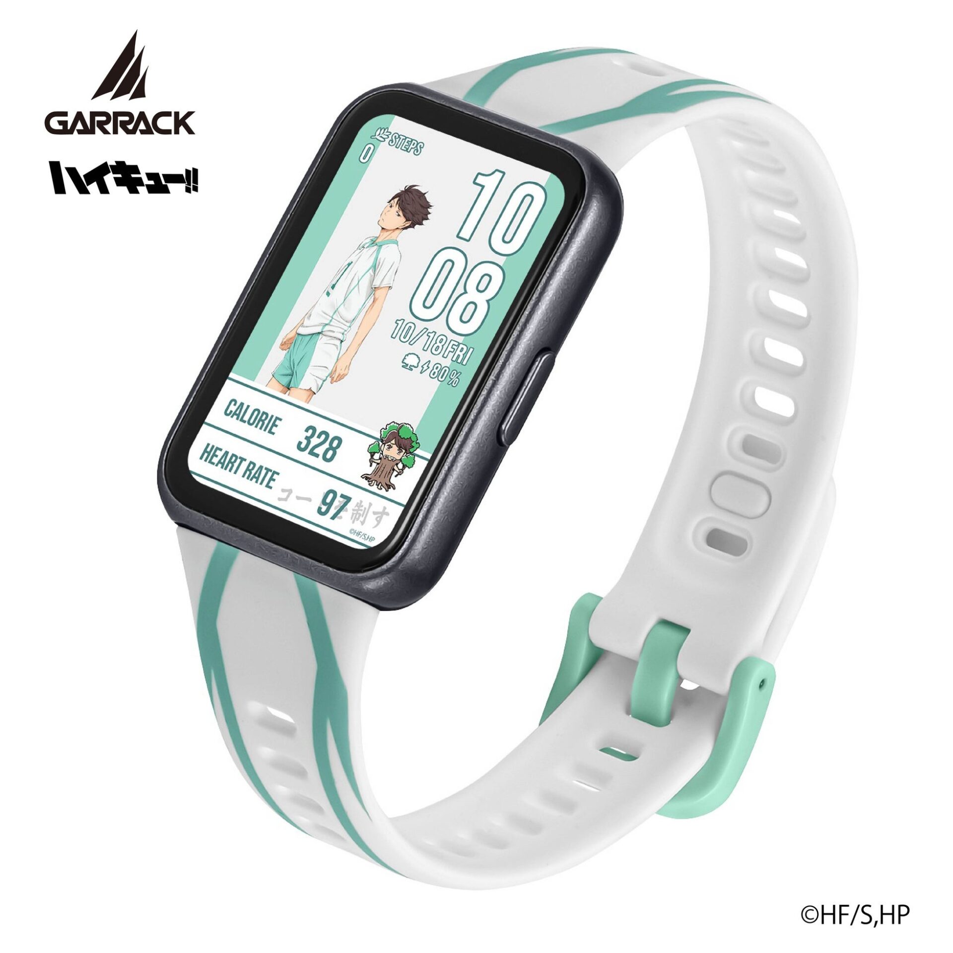 GARRACKからアニメ「ハイキュー!!」コラボのスマートウォッチ第2弾が登場|製品ラインナップと価格