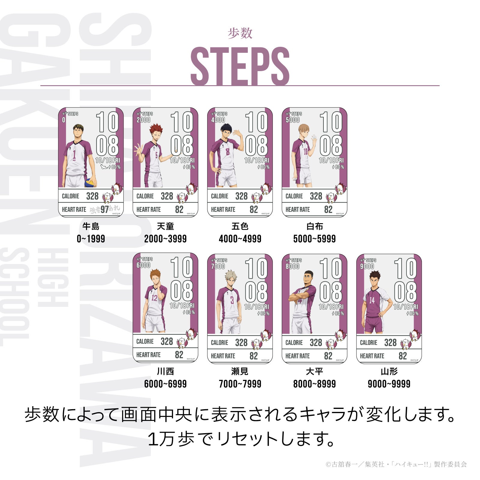 GARRACKからアニメ「ハイキュー!!」コラボのスマートウォッチ第2弾が登場|製品ラインナップと価格