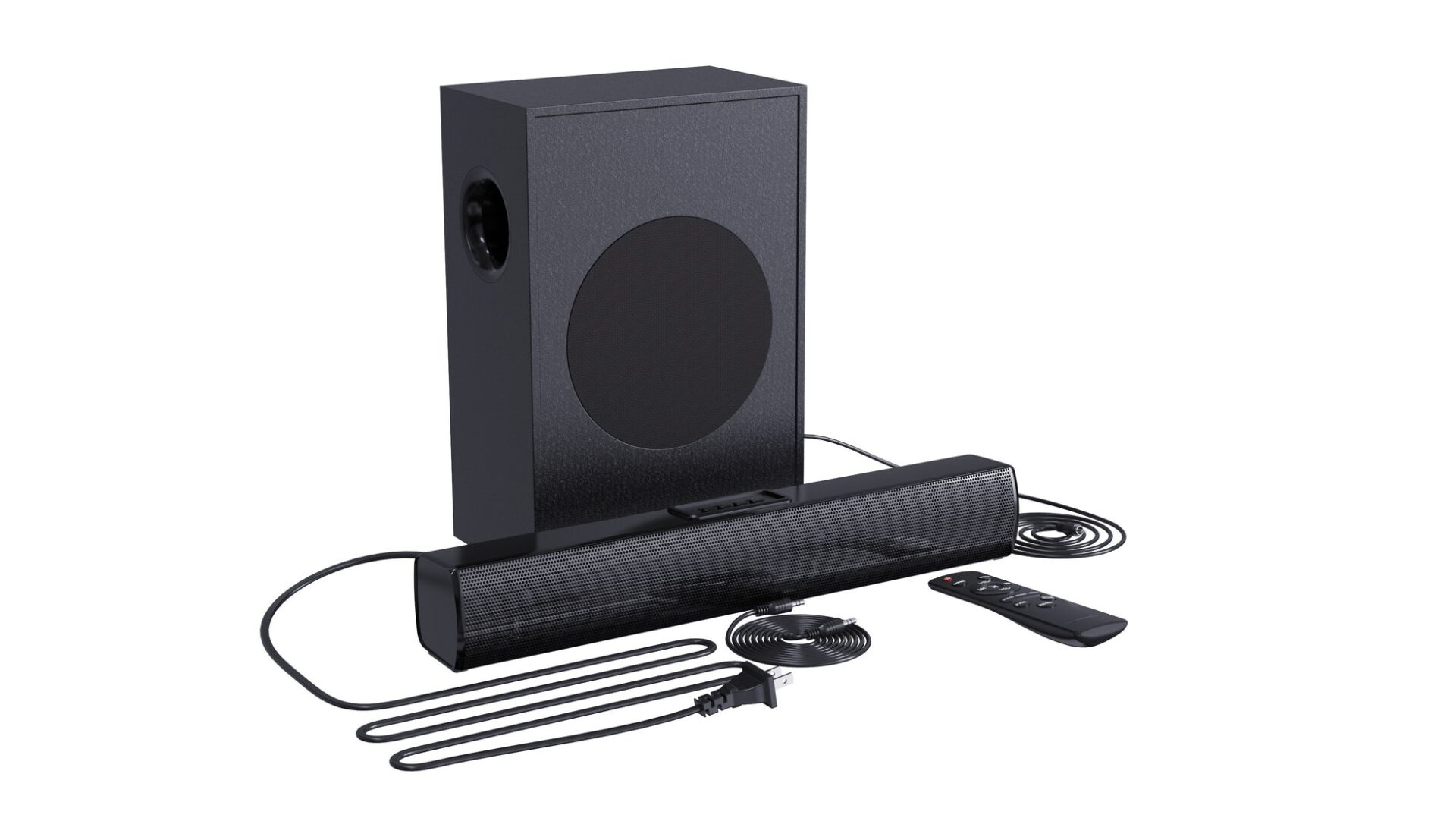 ゲオ、サブウーハー付きゲーミングサウンドバースピーカーを発売 - 画像2