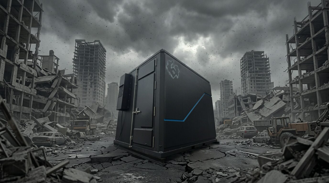 ゲットワークス、災害・有事対応のシェルター型データセンターを製品化 - 画像2