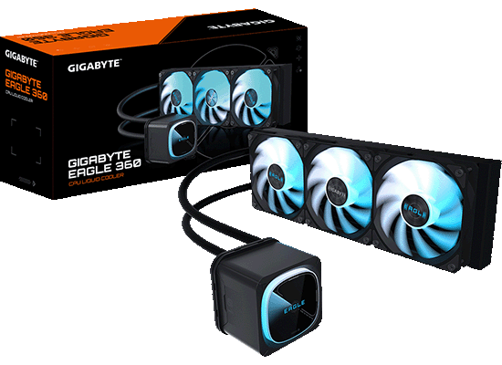 CFD販売、GIGABYTEの360mm簡易水冷CPUクーラーを発売 - 画像1