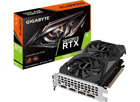 GIGABYTE、RTX 3050搭載グラフィックボード新モデル発売 - 画像1