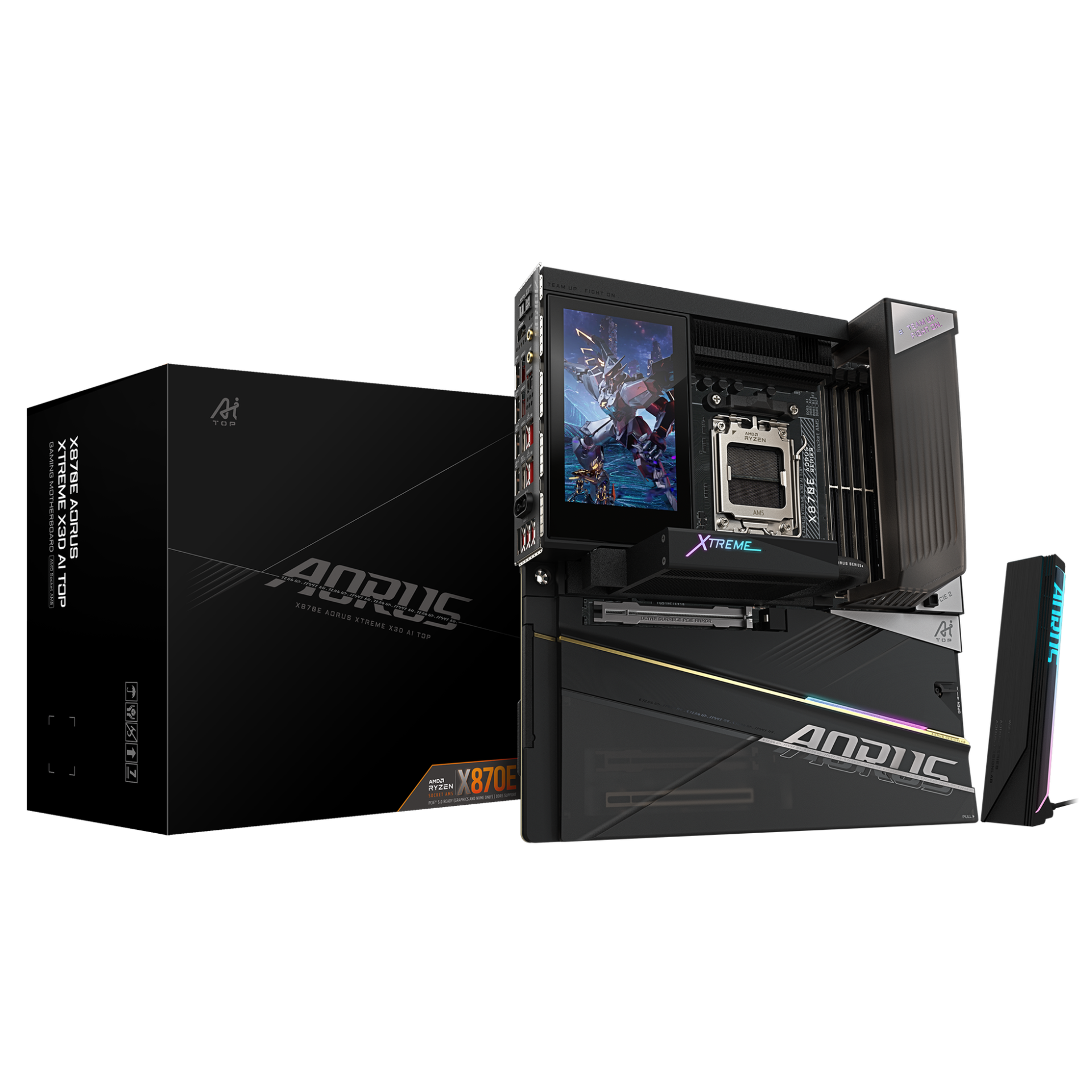 GIGABYTE、AMD X870Eチップセット搭載ハイエンドマザーボード発売 - 画像1