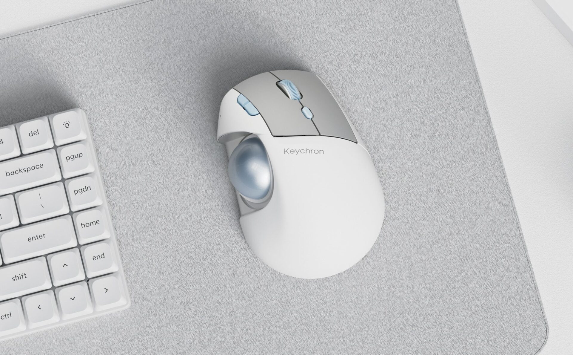 ギズマート、Keychron初となるトラックボールマウス「Keychron T1 HE」を発表 - 画像2