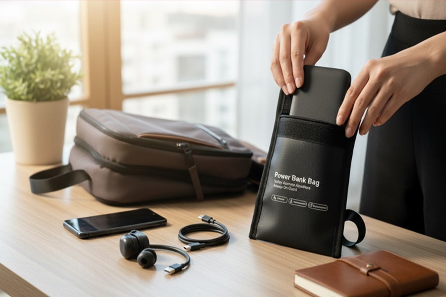 モバイルバッテリー向け燃えにくいケース、クラウドファンディング開始 - 画像1